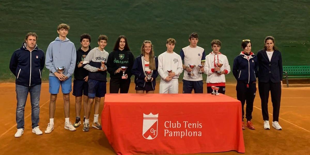 Ya tenemos campeones del último torneo del Circuito Interesport Irabia Dunlop Alevín y Cadete